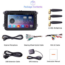 Załaduj zdjęcie do przeglądarki galerii, Eunavi 2 Din Android 12 Radio DVD Player For VW Volkswagen Passat B7 B6 Golf Touran Polo Tiguan Jetta GPS Multimedia