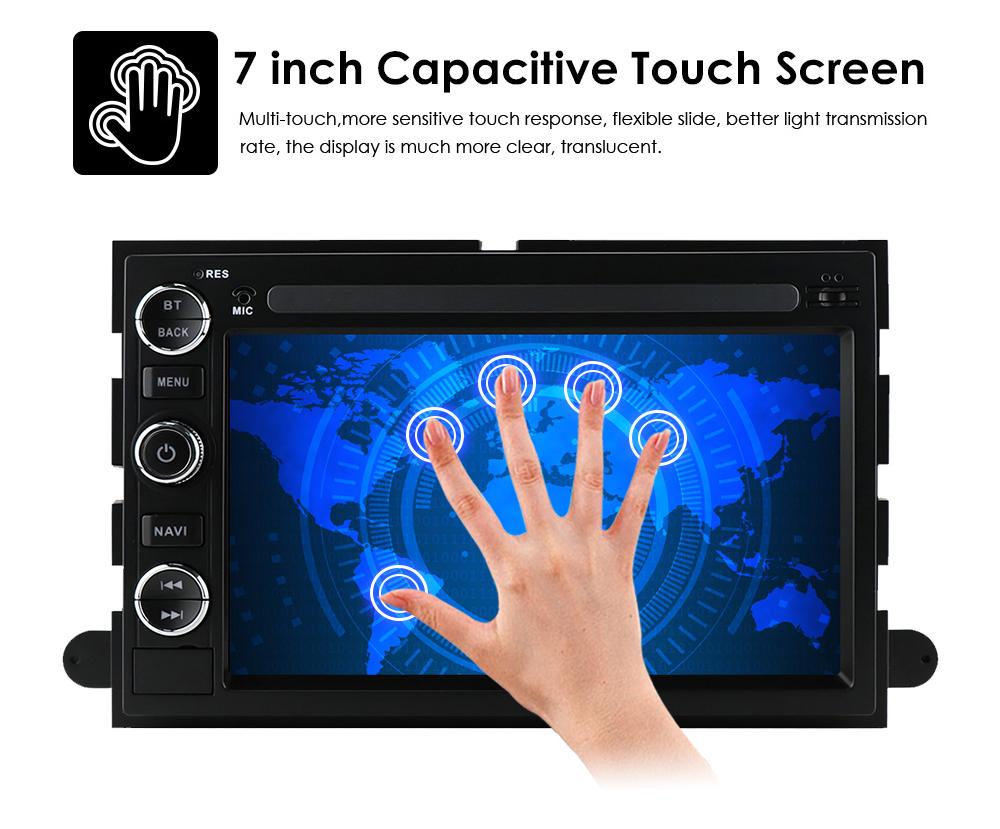 Android 12 Car Radio Stereo GPS Navi DVD Player For Ford 500 F150 Explorer Edge Expedition Mustang Lincoln Freestyle Taurus