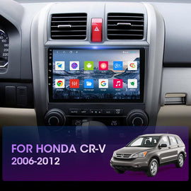 Eunavi 9'' 4G WiFi 2din Android 11.0 Car Radio Multimedia Player Navigation GPS For Honda CRV CR-V 2006-2012 Carplay DVD