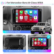 Charger l&#39;image dans la galerie, Eunavi Android 12 Auto Car Radio Multimidia For Benz ML 320/ML 350/W164(2005-2012) GL Car Radio Player Multimedia GPS Navigation