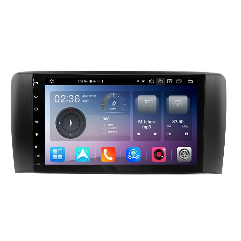 Eunavi 2 Din Android 12 Radio DVD Player For Mercedes Benz R-Class R Class W251 R280 R300 R320 2006-2013 GPS Multimedia