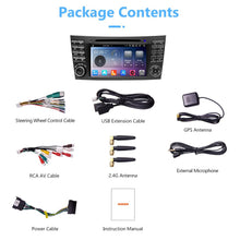 Laden Sie das Bild in den Galerie-Viewer, Eunavi 2 Din Android 12 Radio DVD Player For Mercedes Benz E-class E Class W211 E200 CLS 2002-2010 GPS Multimedia