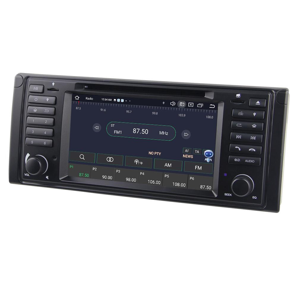 Eunavi Android 12 7862c Car Radio DSP Multimedia Player For BMW E38 E39 E53 1996-2003 Autoradio Video GPS Navigation 4G IPS