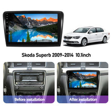 Load image into Gallery viewer, Eunavi Android 10 Car Radio For Skoda Superb 2 B6 2008 - 2015 Multimedia Video Player GPS Autoradio Carplay 4G 2din 2 Din No DVD