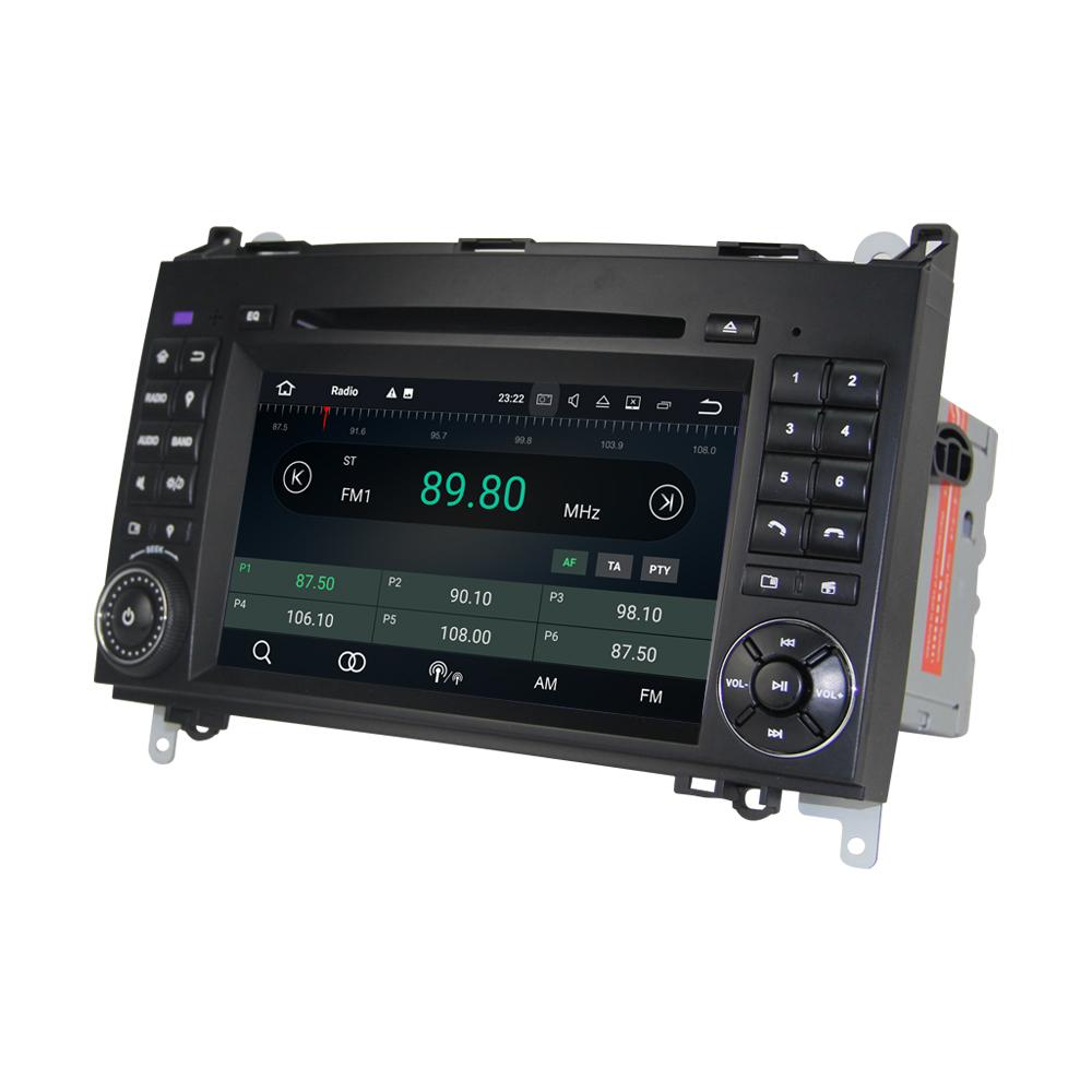 Eunavi 2 Din Android 12 Radio DVD Player For Mercedes Benz B200 Sprinter W906 W639 AB Class W169 W245 2004-2011 GPS Multimedia