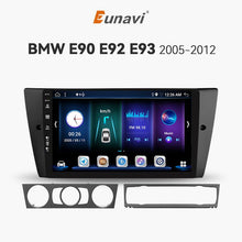 Charger l&#39;image dans la galerie, Eunavi Android 12 DSP Car Radio Multimedia Player For BMW 3-Series E90 E91 E92 E93 2005 - 2013 Navigation GPS OBD No DVD 2din