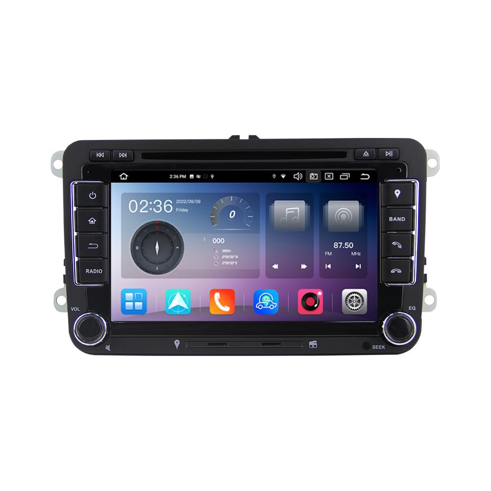 Eunavi 2 Din Android 12 Radio DVD Player For VW Volkswagen Passat B7 B6 Golf Touran Polo Tiguan Jetta GPS Multimedia