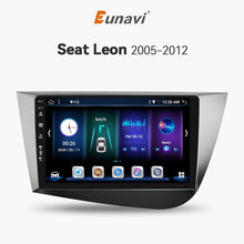 Cargar imagen en el visor de la galería, Eunavi Android 12 Car radio For Seat Leon 2 MK2 2005 2006 - 2012 Carplay Android auto Car stereo Multimedia player 4G Wifi DSP