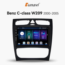 Załaduj zdjęcie do przeglądarki galerii, Eunavi Android Auto GPS For Mercedes Benz C Class CLK Class S203 W203 W209 A209 2000-2005 Car Radio Multimedia 2 din 4G Carplay