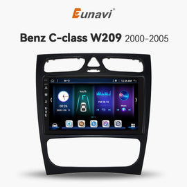 Eunavi Android Auto GPS For Mercedes Benz C Class CLK Class S203 W203 W209 A209 2000-2005 Car Radio Multimedia 2 din 4G Carplay