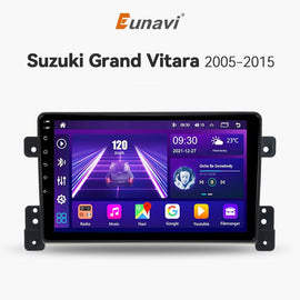 Eunavi Android Auto GPS Navigation for SUZUKI Super Grand Vitara 2005-2014 Carplay Car Radio Multimedia Player 2 din 2din
