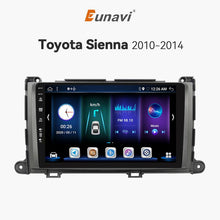 Charger l&#39;image dans la galerie, Eunavi 2Din 8Core for Toyota Sienna XL30 2010-2014 Car Radio Multimedia Video Player Navigation Stereo GPS Android Auto Carplay