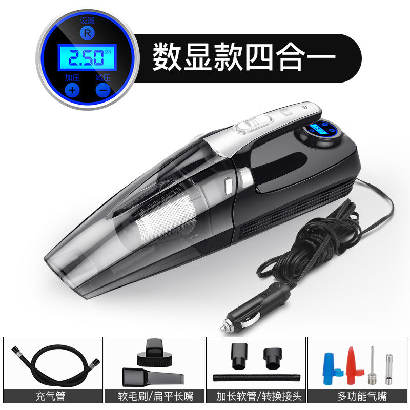 Car vacuum cleaner, air pump, high efficiency, handheld dry and wet car home dual purpose vacuum cleaner, air pump, car supplies