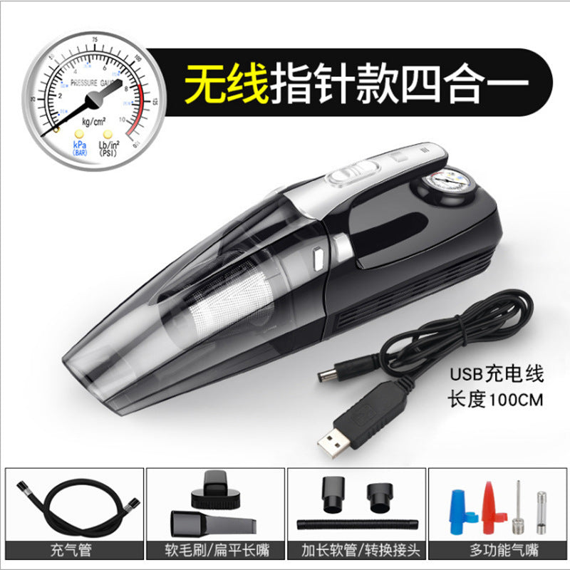 Car vacuum cleaner, air pump, high efficiency, handheld dry and wet car home dual purpose vacuum cleaner, air pump, car supplies