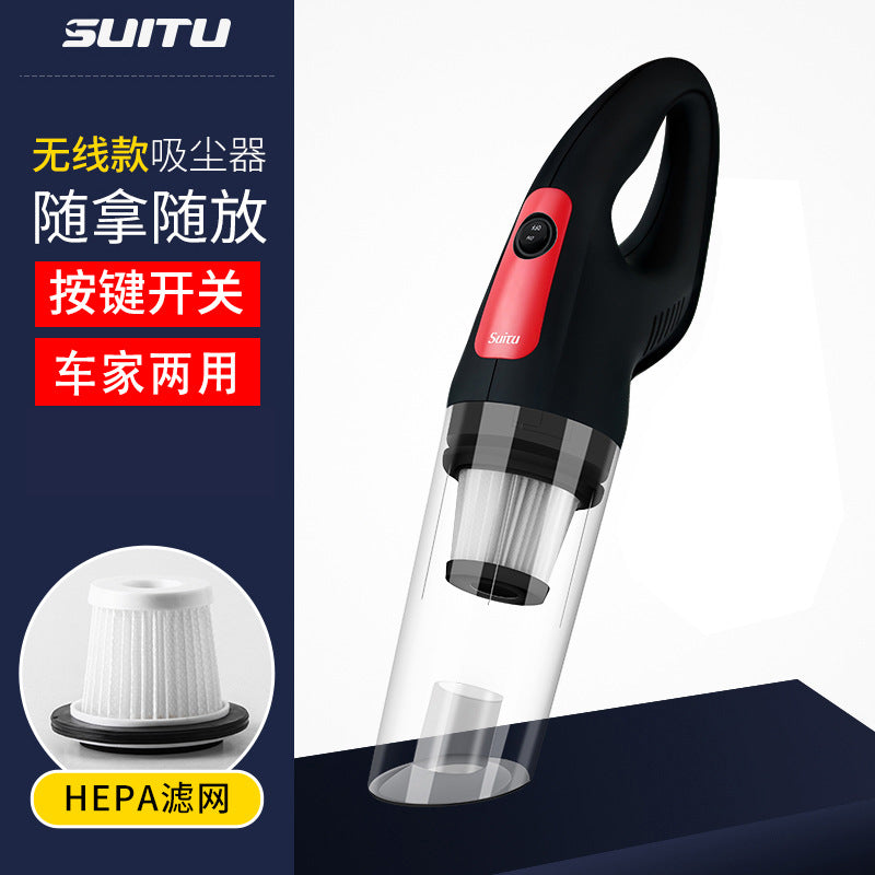 Car vacuum cleaner, rechargeable wireless vacuum cleaner, car home dual-use wet and dry vacuum cleaner, handheld high-power vacuum cleaner