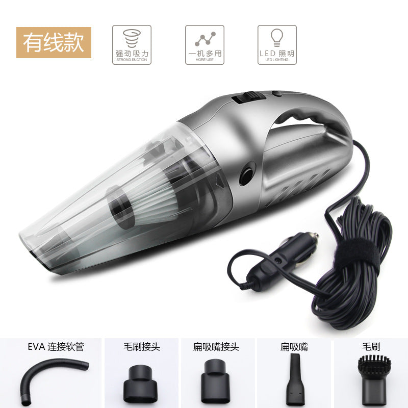 car vacuum cleaner wireless charging handheld rechargeable vacuum cleaner household wet and dry vacuum cleaner R-6052