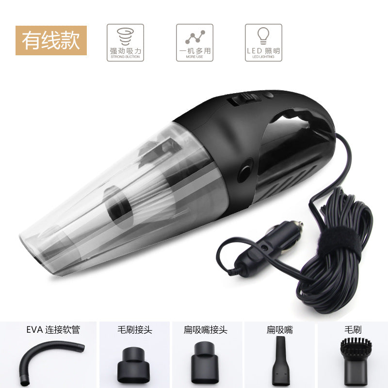 car vacuum cleaner wireless charging handheld rechargeable vacuum cleaner household wet and dry vacuum cleaner R-6052