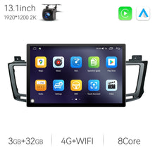 Załaduj zdjęcie do przeglądarki galerii, Eunavi 7862 2din Android Auto Radio For Toyota RAV4 4 XA40 5 XA50 2012-2018 Car Multimedia Video Player GPS Stereo 4G 8Core 2K