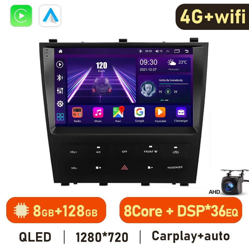 Eunavi 4G 2DIN Android Auto Radio GPS For Lexus IS200 300 1999-2005 Car Multimedia Video Player Carplay 2 Din