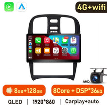 Cargar imagen en el visor de la galería, Eunavi 2 DIN Android Auto Radio GPS For Hyundai Sonata 2002 2003 2004 2005 2006 2007 2008 - 2012 Car Multimedia Carplay 2DIN 4G