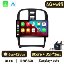 Cargar imagen en el visor de la galería, Eunavi 2 DIN Android Auto Radio GPS For Hyundai Sonata 2002 2003 2004 2005 2006 2007 2008 - 2012 Car Multimedia Carplay 2DIN 4G