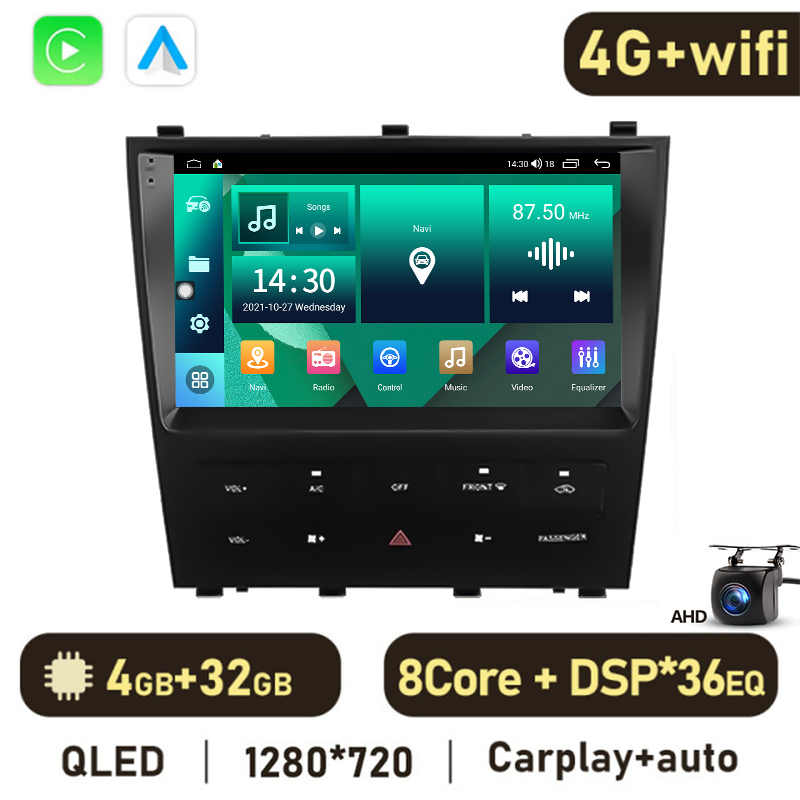 Eunavi 7862 4G 2DIN Android Auto Radio GPS For Lexus IS200 300 1999-2005 Car Multimedia Video Player Carplay 2 Din