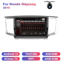 Cargar imagen en el visor de la galería, Eunavi 2din Android car radio stereo for Honda Odyssey 2015 NO DVD CD multimedia pc player gps navigation headunit TDA7851