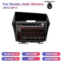 Load image into Gallery viewer, Eunavi 2 din car radio stereo multimedia GPS for Honda Jeda Stream 2013-2017 2din headunit TDA7851 Subwoofer USB Android 10