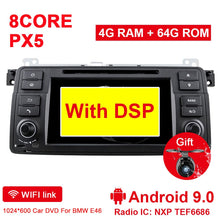 Charger l&#39;image dans la galerie, Eunavi Android 9 Car Multimedia player For BMW E46 M3 318 320 325 330 335 Rover 75 1998-2006 GPS DVD auto radio stereo one 1 din