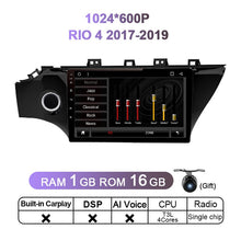 Charger l&#39;image dans la galerie, Eunavi 2Din Car Radio Multimedia Video Player Android 11 2 din dvd 9&#39;&#39; GPS Navigation For Kia RIO 3 4 tape recorder 2011 - 2019