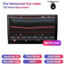 Load image into Gallery viewer, Eunavi 2 Din Android system universal Car Multimedia Radio Player GPS Navigation Auto stereo PC Audio Video WIFI USB BT NO DVD