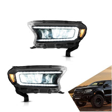 Załaduj zdjęcie do przeglądarki galerii, Vland Headlamp Car Assembly For Ford Ranger 2015 2016 2017 2018 2019 2020 Headlights Full LED Front Lamp Sequential Turn Signal