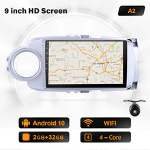 Laden Sie das Bild in den Galerie-Viewer, Eunavi 2 Din Android 10 Car Radio GPS For Toyota Yaris 2012 2013 -  2017 Multimedia Video Player Head unit 2Din Auto Stereo