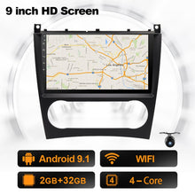 Laden Sie das Bild in den Galerie-Viewer, Eunavi 2 Din Car Multimedia Player For Mercedes Benz C Class W203 C200 C230 C240 C320 C350 CLK W209 2005-2009 GPS Auto Radio