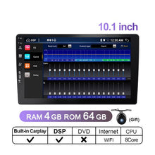 Load image into Gallery viewer, Eunavi 8Core DSP 2Din Car Radio Multimedia Video Player Android 10 9&#39;&#39;/10.1&#39;&#39; Touch Screen Universal Auto Stereo GPS Carplay