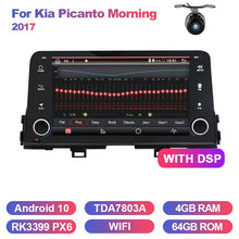 Charger l&#39;image dans la galerie, Eunavi 1 Din 8&#39;&#39; Android 9 Car Radio Stereo GPS Navigation for Kia Picanto Morning 2017 1din headunit multimedia IPS TDA7851 USB