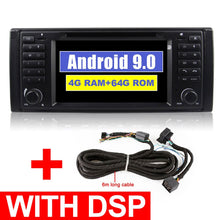 Charger l&#39;image dans la galerie, Eunavi 1 din Android 9 Car DVD For BMW E39 1996-2003 E53 X5 GPS Multimedia Radio Stereo player DSP WIFI 4GB 64GB headunit 8 core