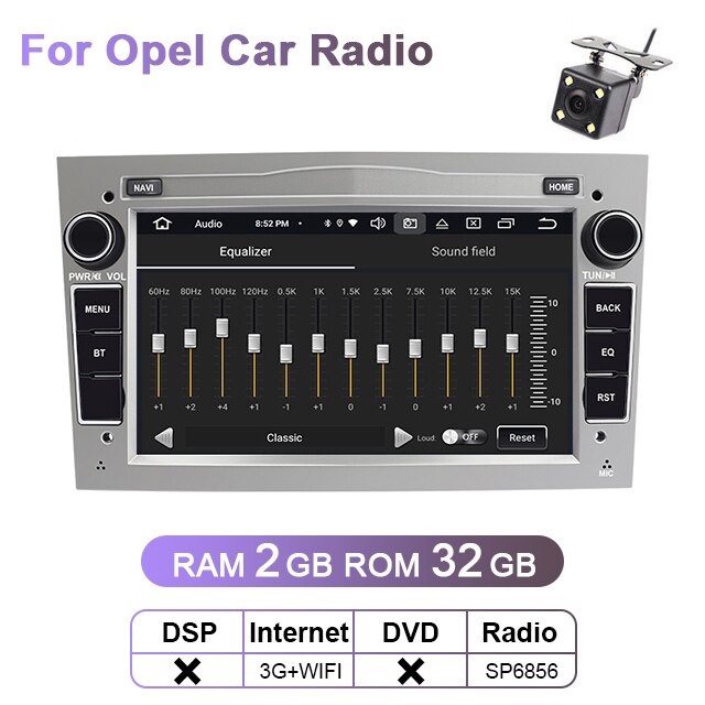 Eunavi 2 Din ChG DSP Android Tsar Radio DVD DVD Stereo Player Für Opel Astra HGY Vectra Antara Zafira Corsa Vivaro Meriva Veda