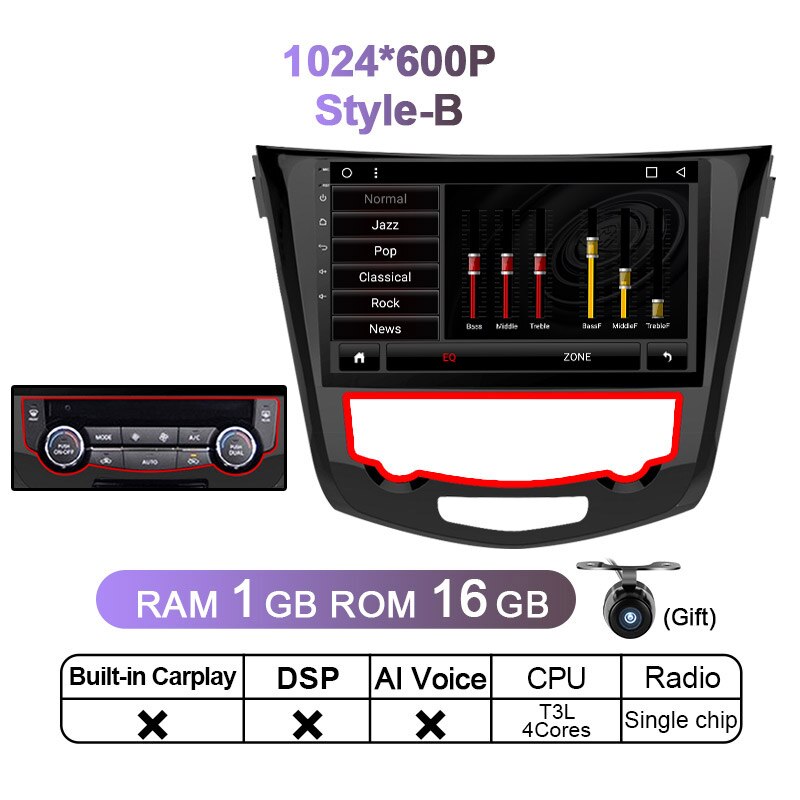 Eunavi 2 Din Android 11 For Nissan X-Trail xtrail X Trail T32 2014- 2018 Qashqai J11 Car Radio GPS DVD Multimedia Video Player