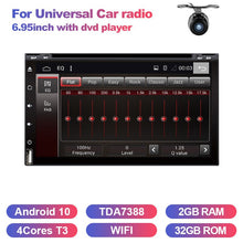 Charger l&#39;image dans la galerie, Eunavi 2 din android car dvd multimedia player universal 2din auto radio stereo GPS Navigation headunit in dash usb FM WIFI