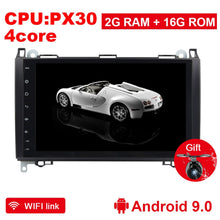 Laden Sie das Bild in den Galerie-Viewer, Eunavi 2 Din Android 9 Auto Multimedia Autoradio Player Für Benz Sprinter Vito W169 W245 W469 W639 B200 GPS Stereo 2din Headunit