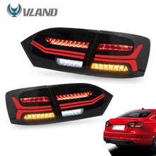 Cargar imagen en el visor de la galería, VLAND Tail Lights Assembly For 2012-2019 Volkswagen Jetta Sagitar 6th Generation Tail Lamp For Sedan Sequential Turn Signal