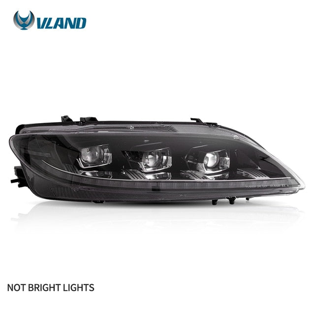 VLAND Car Lamp Assembly For Mazda 6 Headlight 2003-2015 With Start Up Animation DRL Full LED Front Lights Sequential Turn Signal