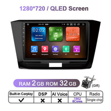 Załaduj zdjęcie do przeglądarki galerii, Eunavi 4G 2 Din Android 11 Car Radio Multimedia Player For VW Passat B8 Magotan 2015 - 2018 Autoradio dvd tablet GPS Navigation