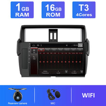 Załaduj zdjęcie do przeglądarki galerii, Eunavi Android 10 Autoradio For Toyota Land Cruiser Prado 150 2013 - 2017 Car Radio Multimedia Video Player Navigation GPS 2 Din