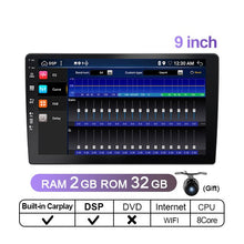 Load image into Gallery viewer, Eunavi 8Core DSP 2Din Car Radio Multimedia Video Player Android 10 9&#39;&#39;/10.1&#39;&#39; Touch Screen Universal Auto Stereo GPS Carplay