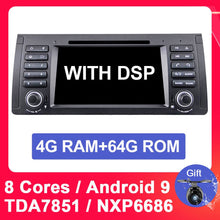 Charger l&#39;image dans la galerie, Eunavi 1 din Android 9.0 Car dvd Multimedia Player For BMW E53 E39 X5 Auto radio stereo GPS DSP touch screen headunit 4GB 64GB