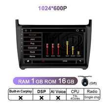 Laden Sie das Bild in den Galerie-Viewer, Eunavi 4G 2 Din Android 11 Car Radio Stereo Audio Multimedia Video Player For VW Polo Sedan 2009 - 2017 GPS Navi DVD 2Din QLED