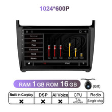 Załaduj zdjęcie do przeglądarki galerii, Eunavi 4G 2 Din Android 11 Car Radio Stereo Audio Multimedia Video Player For VW Polo Sedan 2009 - 2017 GPS Navi DVD 2Din QLED