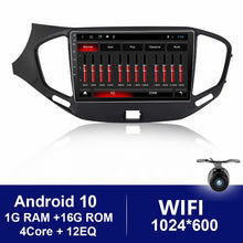 Charger l&#39;image dans la galerie, Eunavi 2 Din Android Car Radio Multimedia For LADA Vesta Cross Sport 2015-2018 Stereo Audio Headunit GPS Navigation 2DIN NO DVD